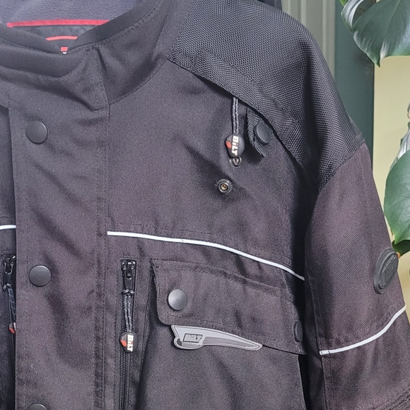 BILT Storm Waterproof Protective CE Armor Removable Fleece Liner Size XL - Picture 8 of 16